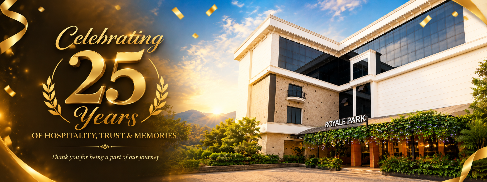25 Years of Hospitality: Celebrating Royale Park Alleppey’s Journey in Alappuzha